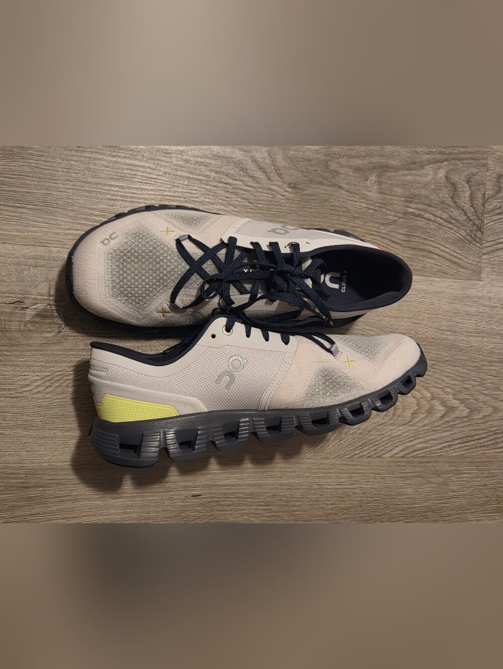 On Women's Cloud X 3 Sneakers, Orchid/Iron, 9.5 US